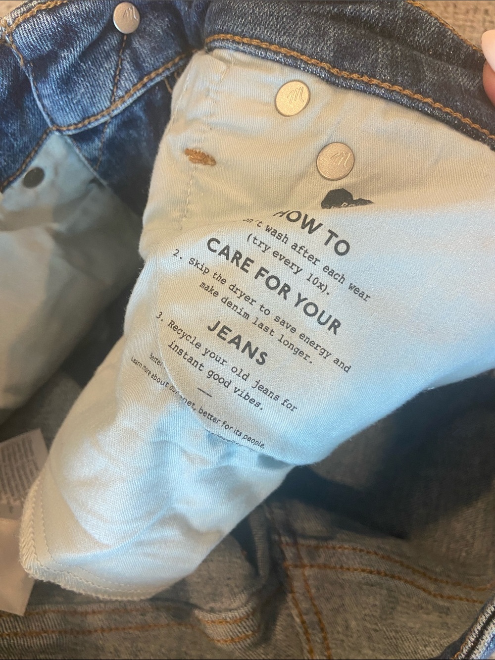 Madewell curvy perfect vintage jean - Picture 9 of 12